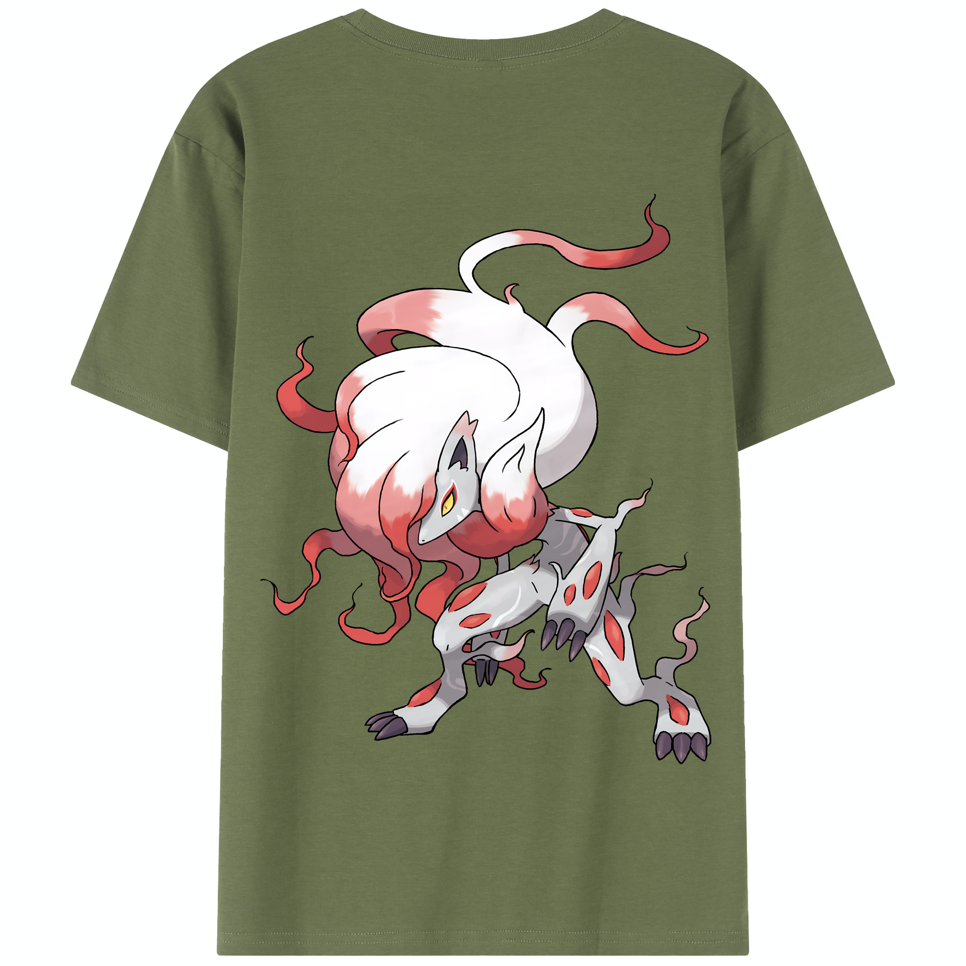 （画像用） ポケットモンスター Pokémon 綿100％半袖Tシャツ（背面プリント）